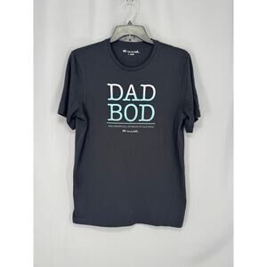 TravisMathew Shirt Mens Large Gray Dad Bod Graphic Funny Tee Dad Bods Peru